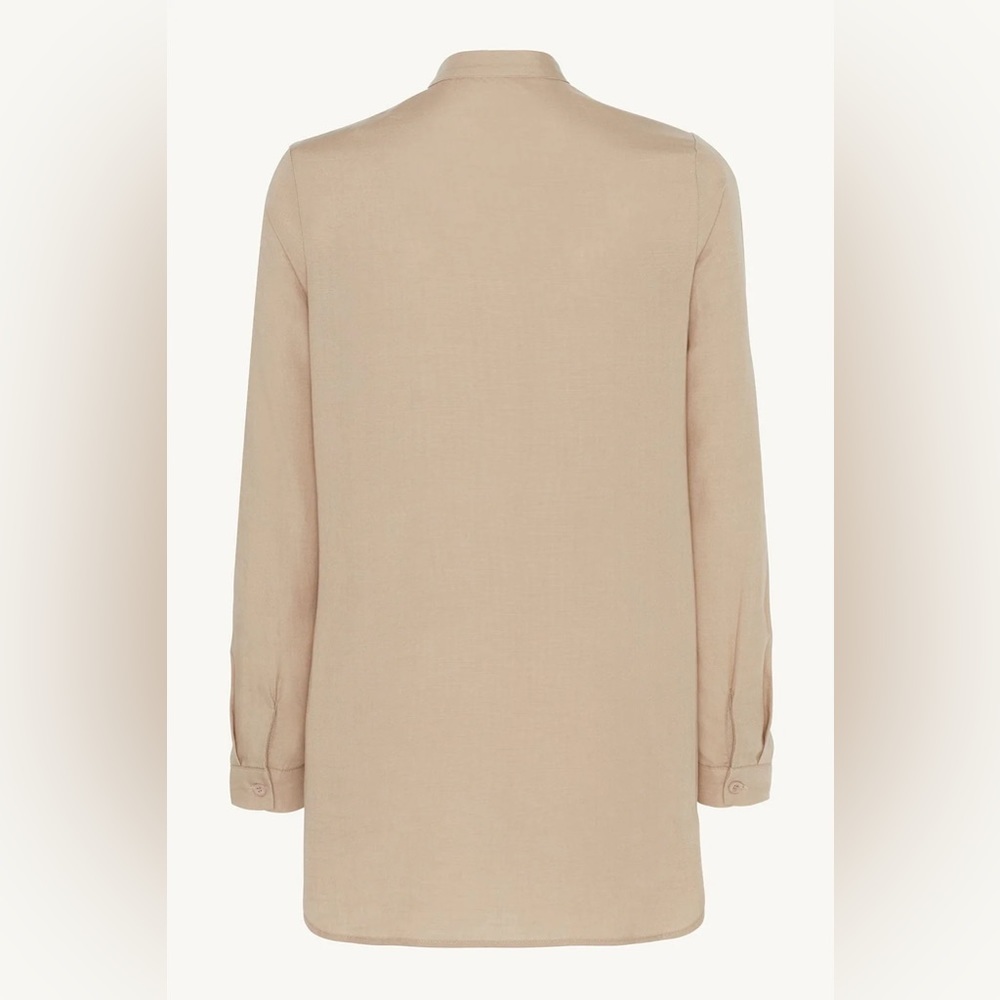 VEILED- Lamia Cotton Linen Button Down Top - Picture 2 of 5